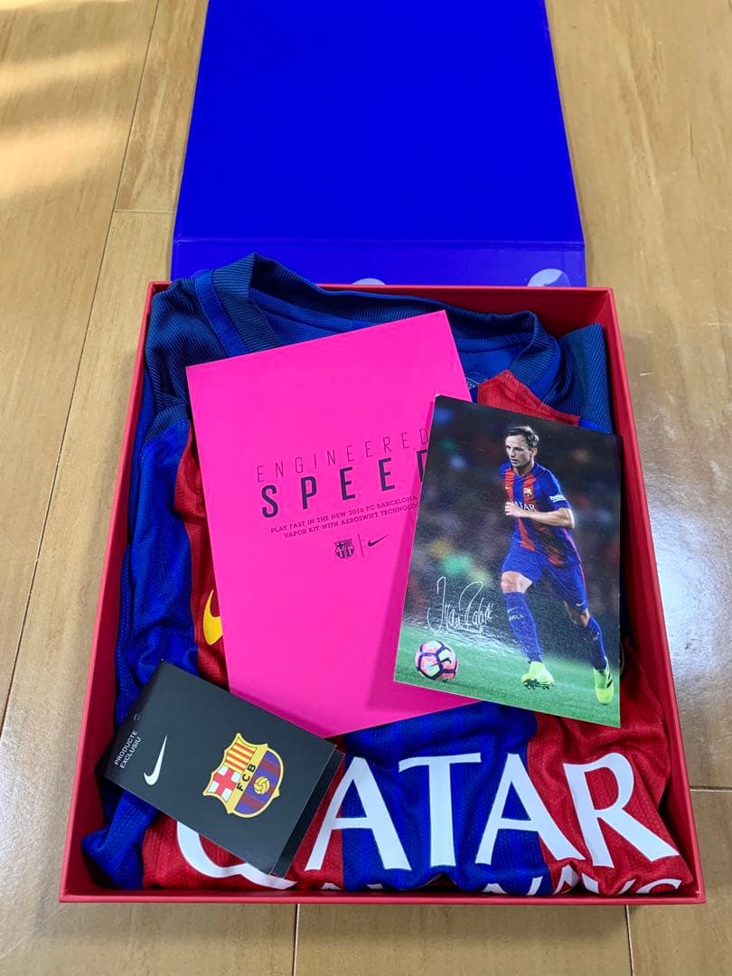 バルセロナ 背番号付き 2016 ナイキ FC ラキティッチ ユニフォーム 4番