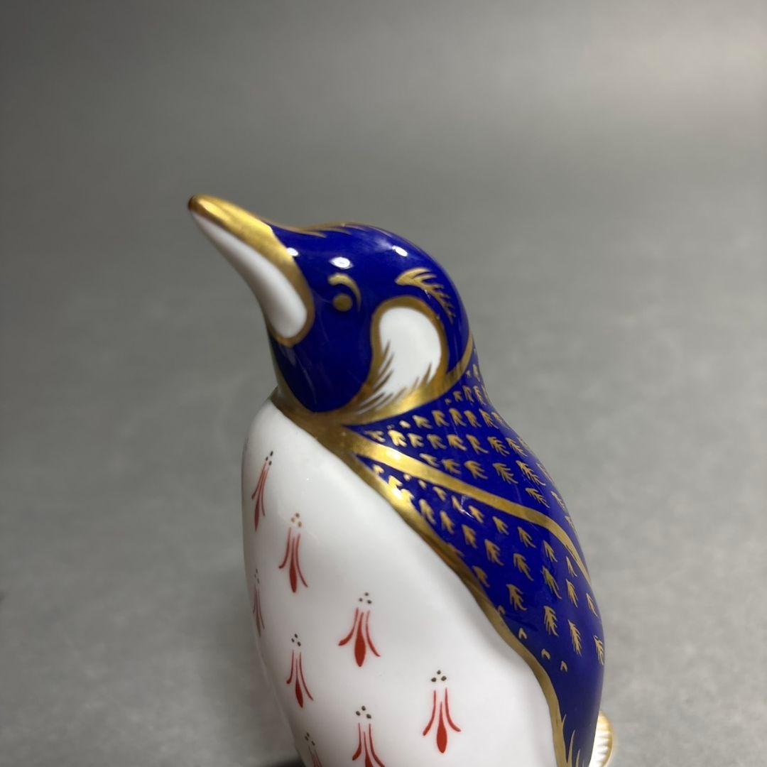  Crown Derby ロイヤルクラウンダービー　ペンギン　置物