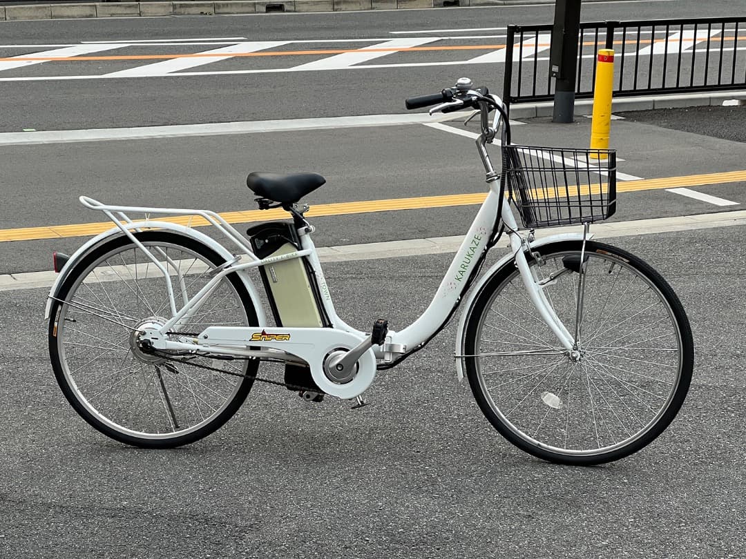 【引き取り希望】電動自転車 ペダル付 26インチ ママチャリ