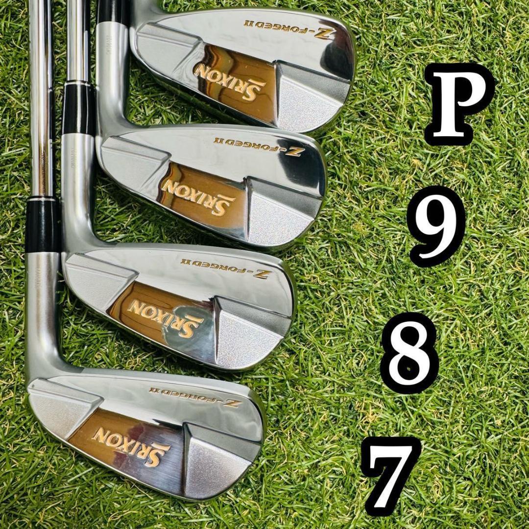 【美品】スリクソン Z-FORGEDⅡ メンズアイアンセット 7本 スチール S