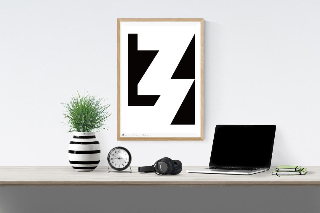 【新品】PASTELRIB アートポスター（A4サイズ）Seven two