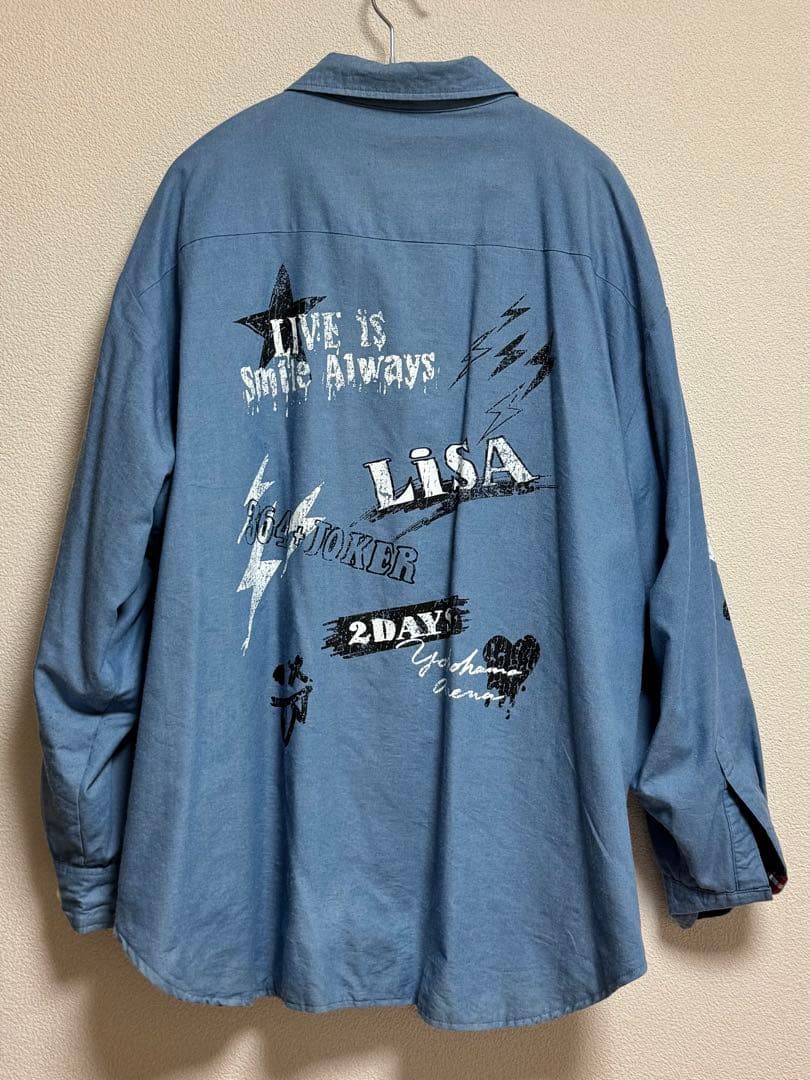 LiSA リバーシブルシャツ