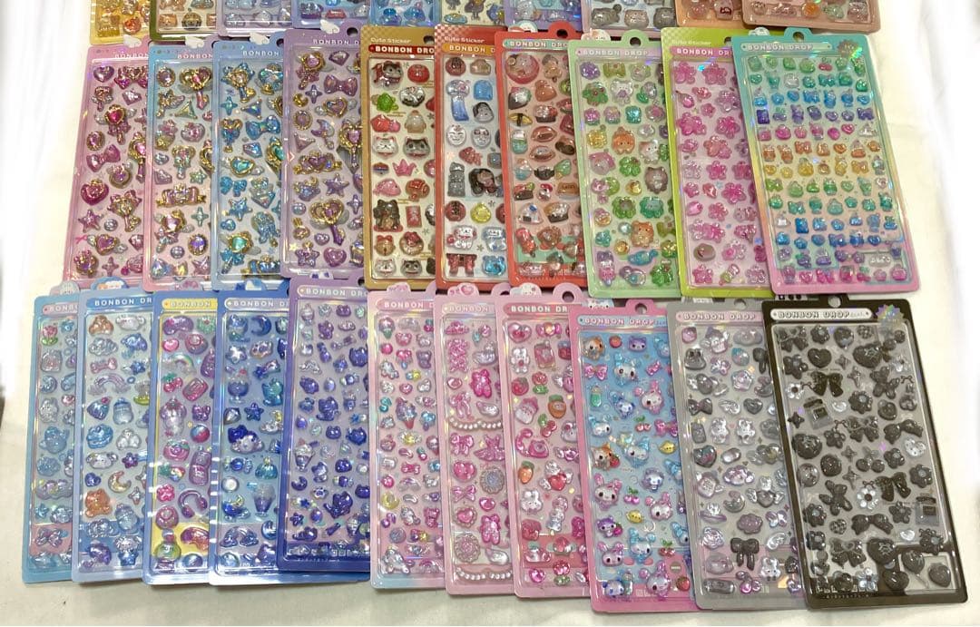 【62枚】ボンボンドロップシール 正規品 まとめ売り クーリア サンリオ