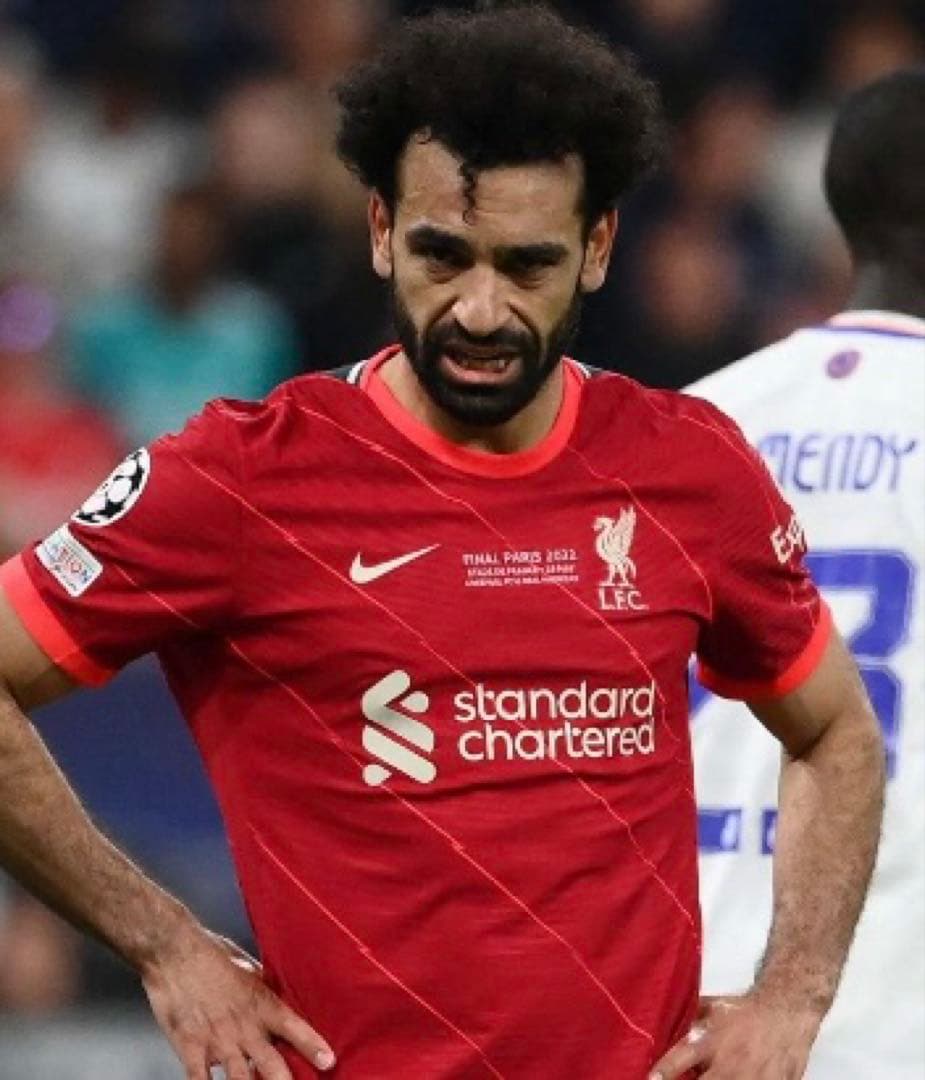 リヴァプール ユニフォーム　サラー 2021-22チャンピオンズリーグ決勝モデル