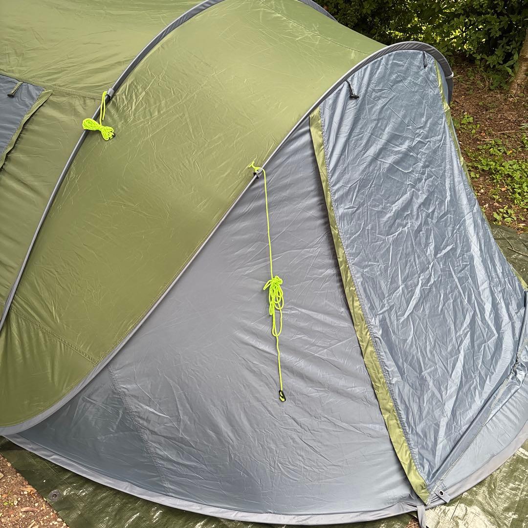 HUI LINGYANG ドーム型テント グレー・オリーブ
