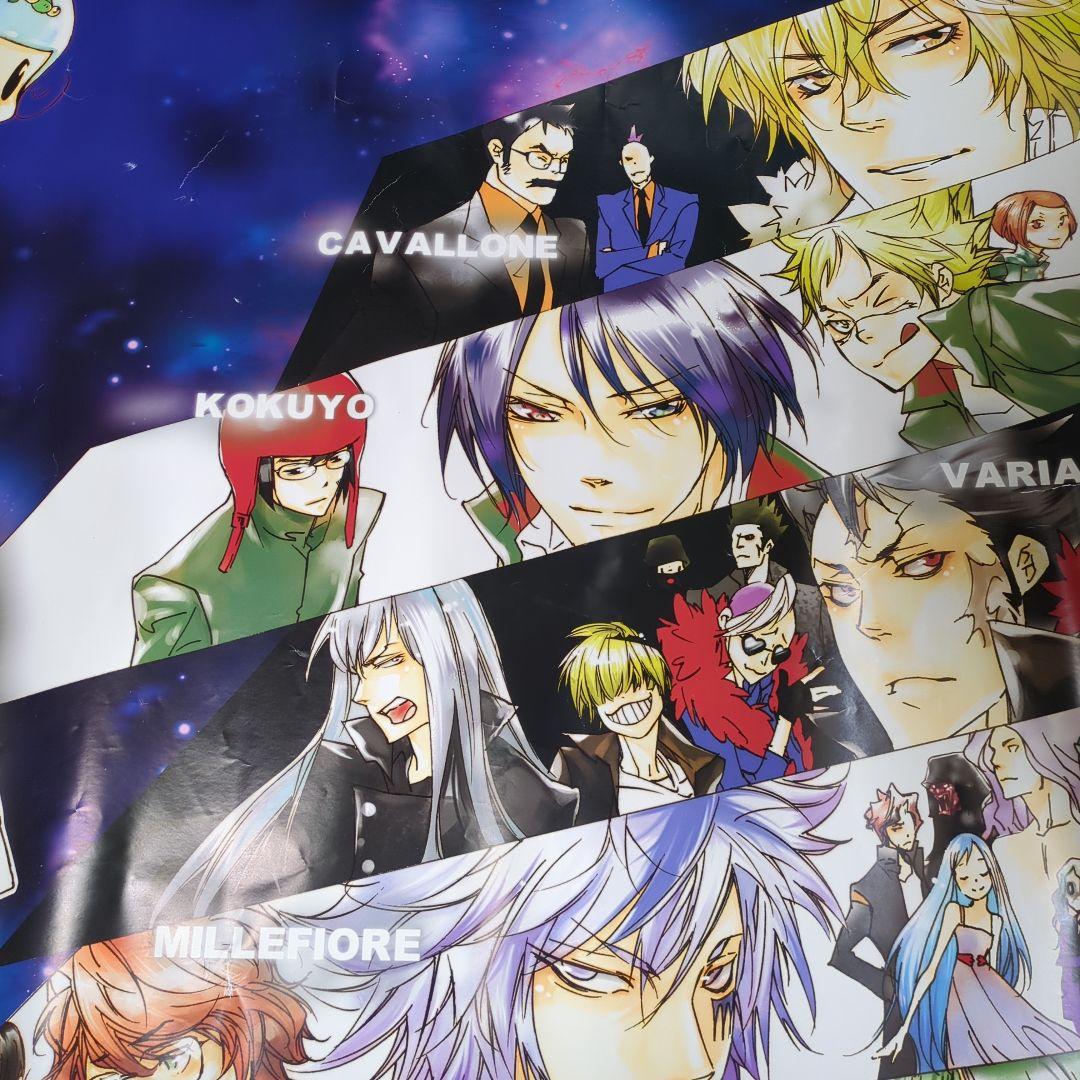 超特大 家庭教師ヒットマンREBORN! 公式商品 1m54cm×1m22cm