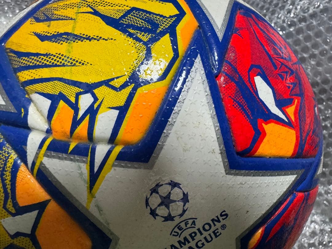 デ*ル様 【実使用】チャンピオンズリーグ　公式球　マンチェスターシティ 対 コペ
