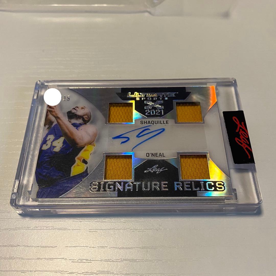 2021 shaquille o'neal シャキールオニール　サイン　ジャージ