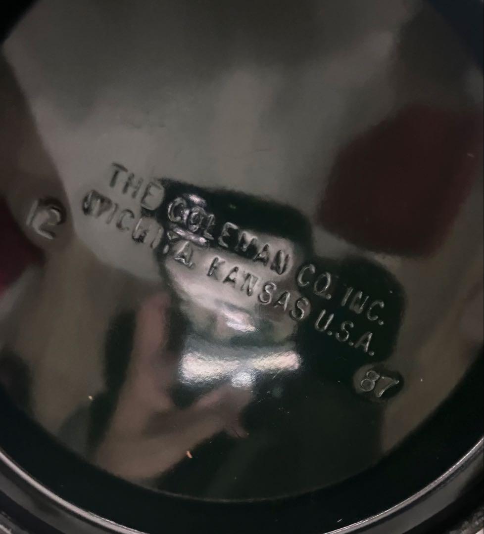 レア未使用新品1987年12月製造アメリカ製Colemanランタン286A700