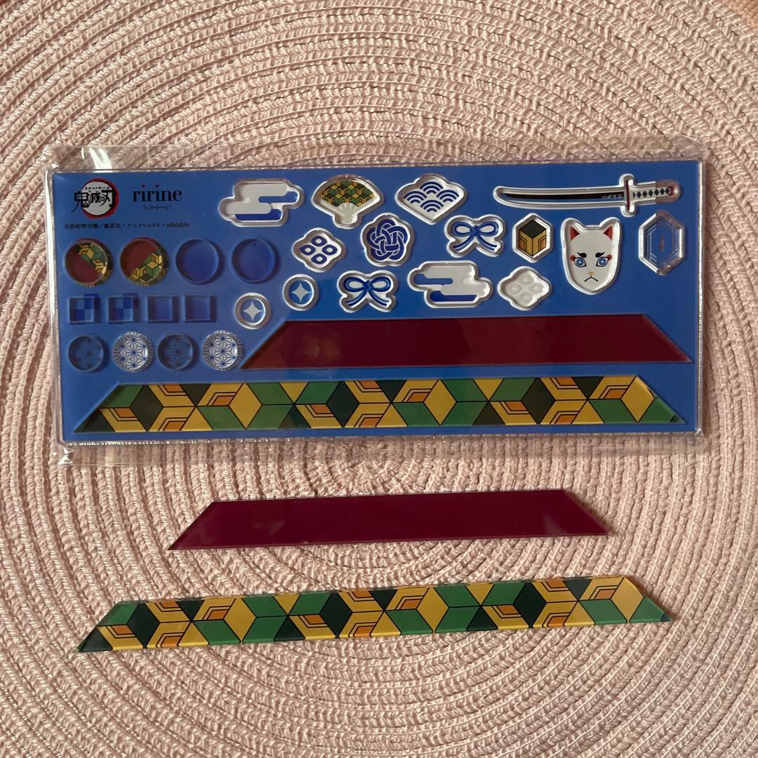 鬼滅の刃 FUKUYA カスタマイズアクリルフレーム パーツセット 冨岡義勇