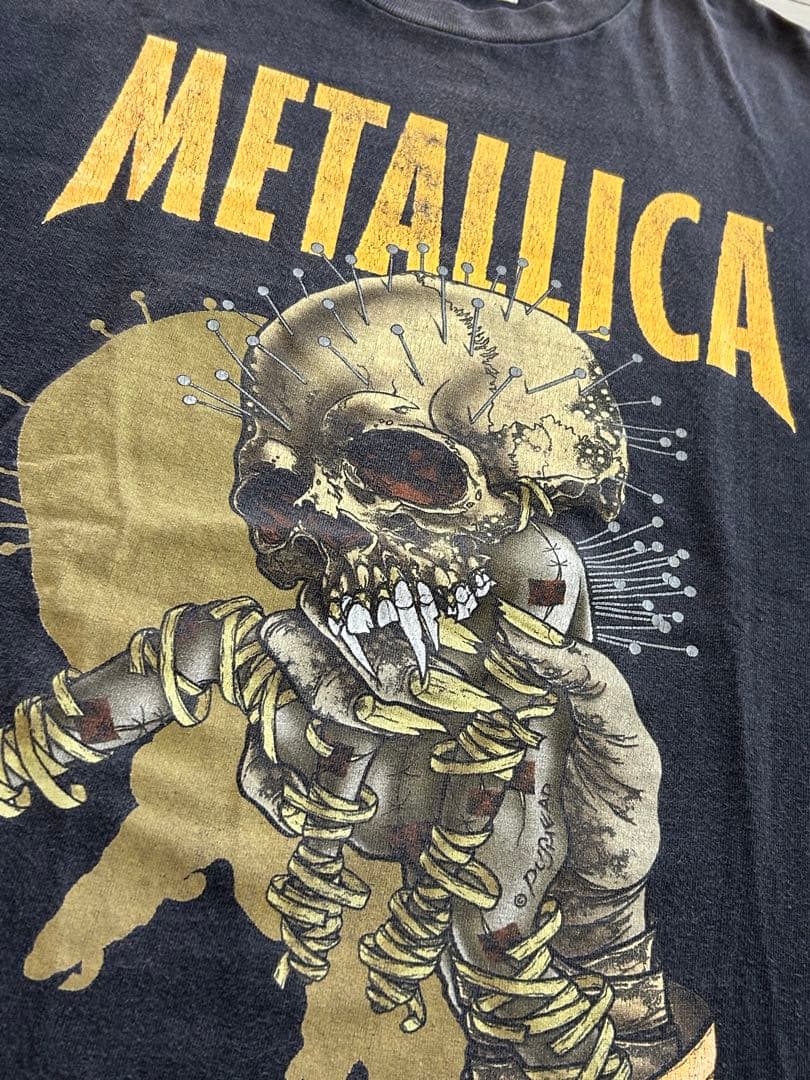 VINTAGE メタリカ PUSHEAD FIXXXER Tシャツ リメイク