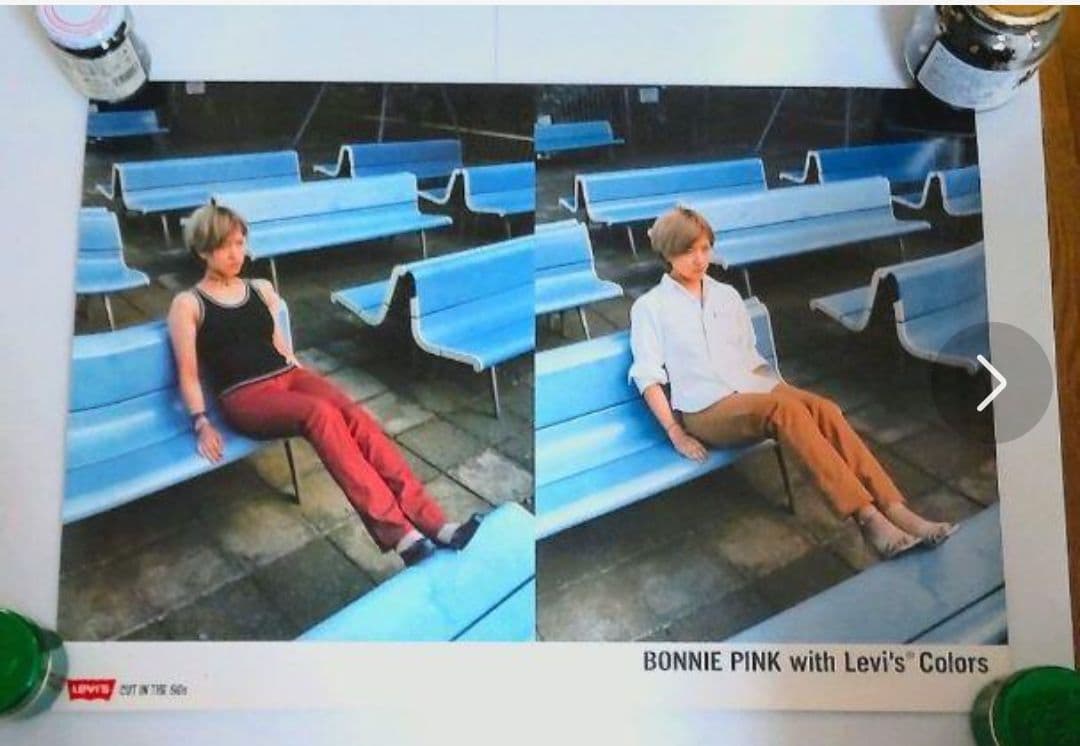 【激レア】ボニーピンク BONNIE PINK Levi's ポスター