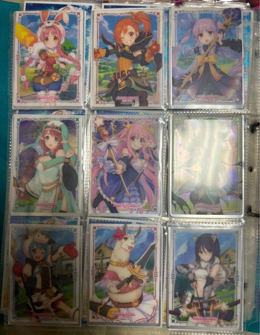 プリコネ　クリアカード コンプ　１弾　32枚　＋初回限定版　1.2弾のカード