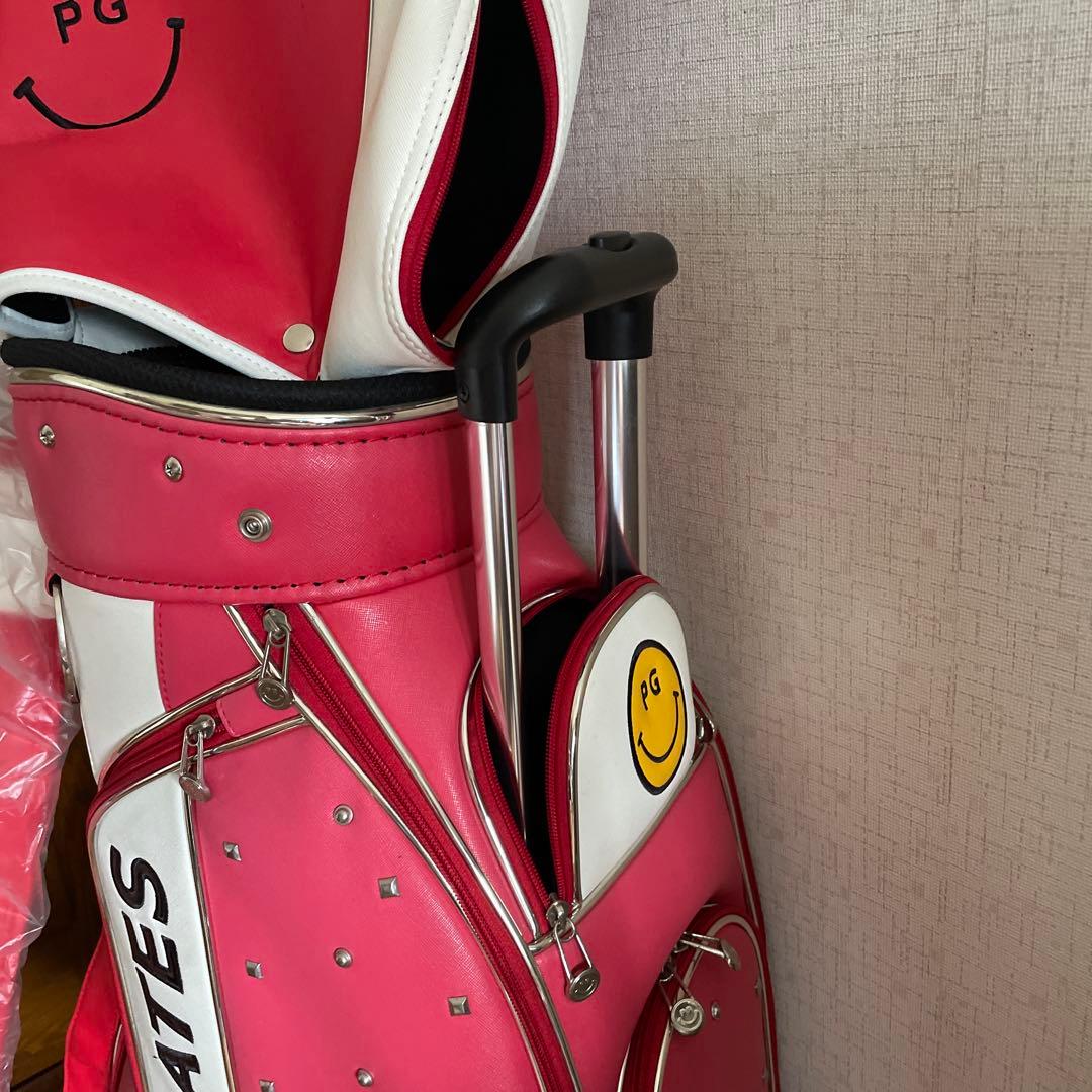 PEARLY GATES ピンクキャディバッグ