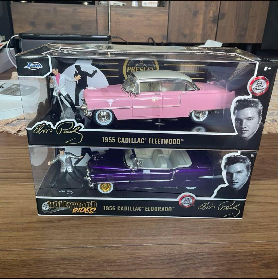 エルヴィスプレスリー キャディラック ２種 ダイキャストカー JADA TOYS