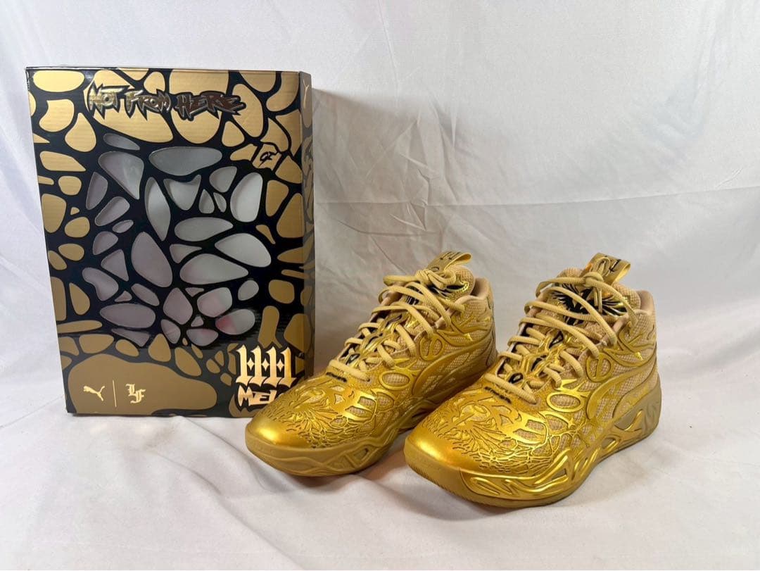 ⑥ PUMA MB.04 Golden Child バスケットボールシューズ