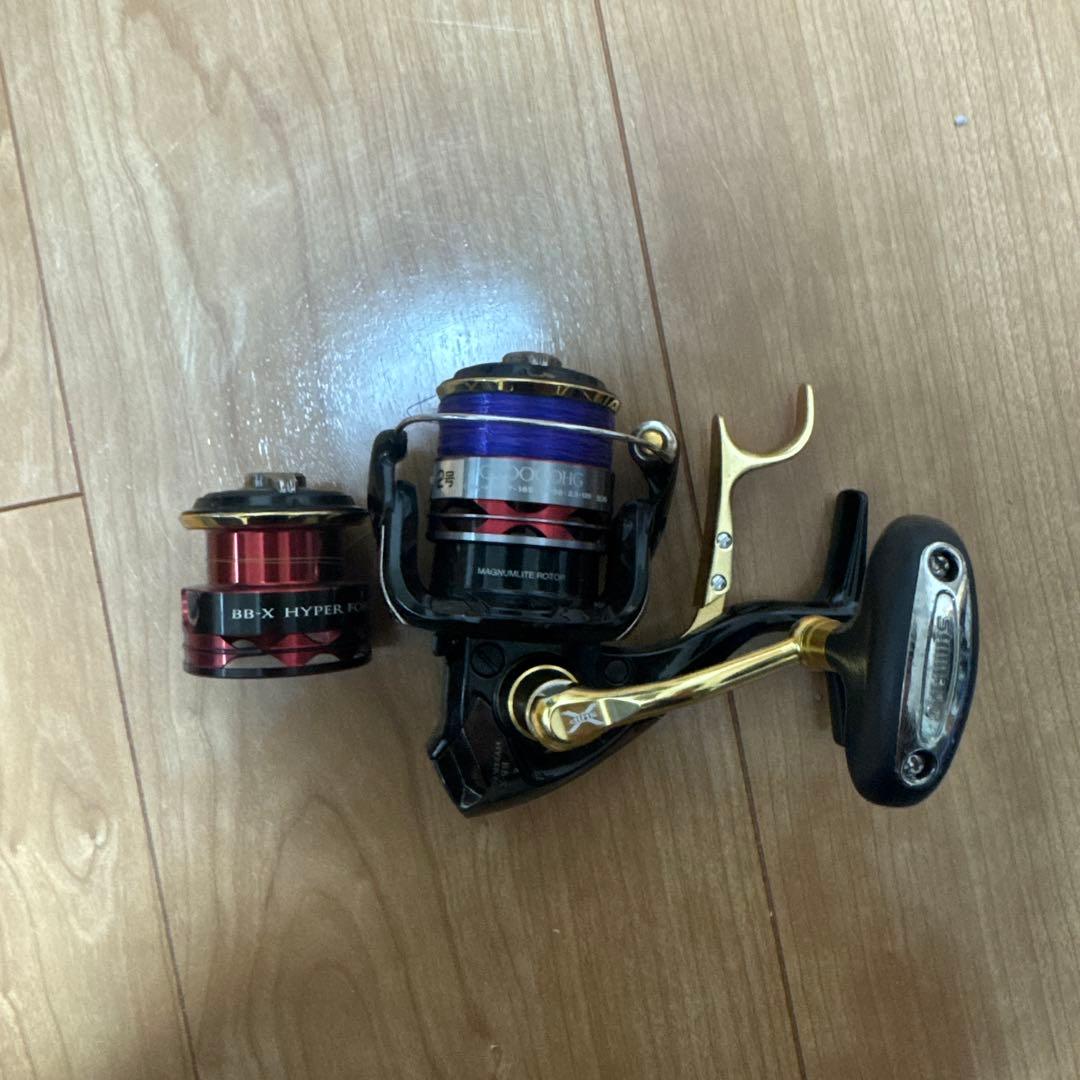 シマノ　14BB-X ハイパーフォース　C2000DHG 替えスプール付