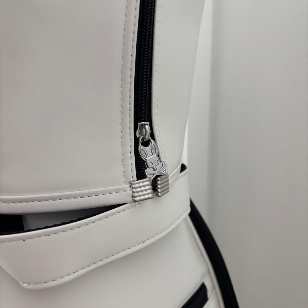 新品未使用 PSYCHO BUNNY キャディバッグ ホワイト