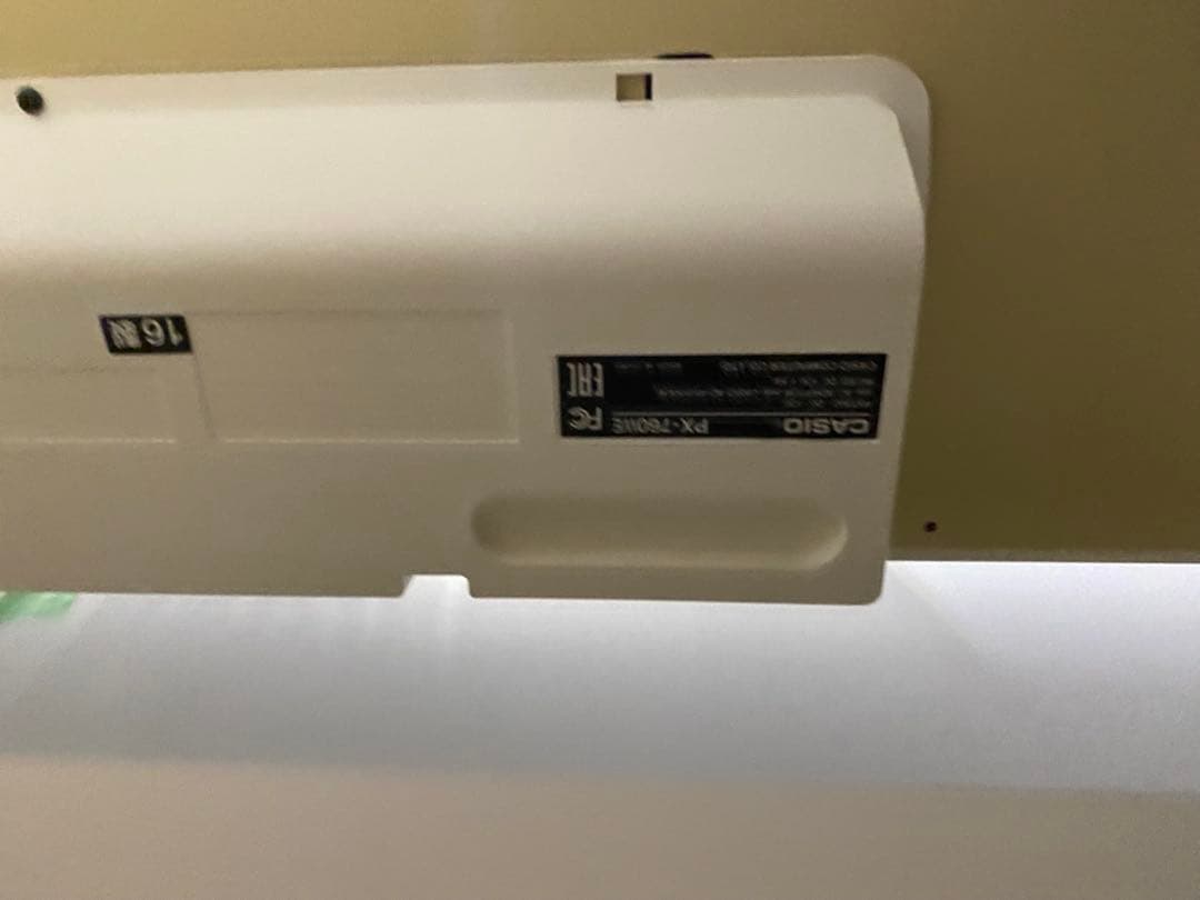 電子ピアノ　CASIO PX-760 コンパクト設計♪