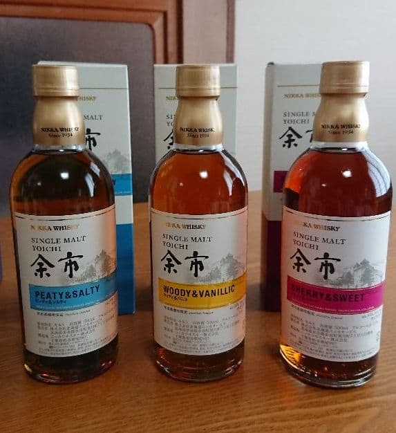 ニッカ 竹鶴・余市・宮城峡・シングルモルト余市限定 6本セット