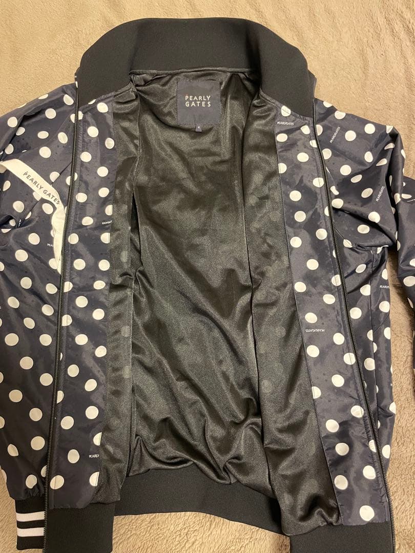 パーリーゲイツ PEARLY GATES ドット フルジップブルゾン ジャケット