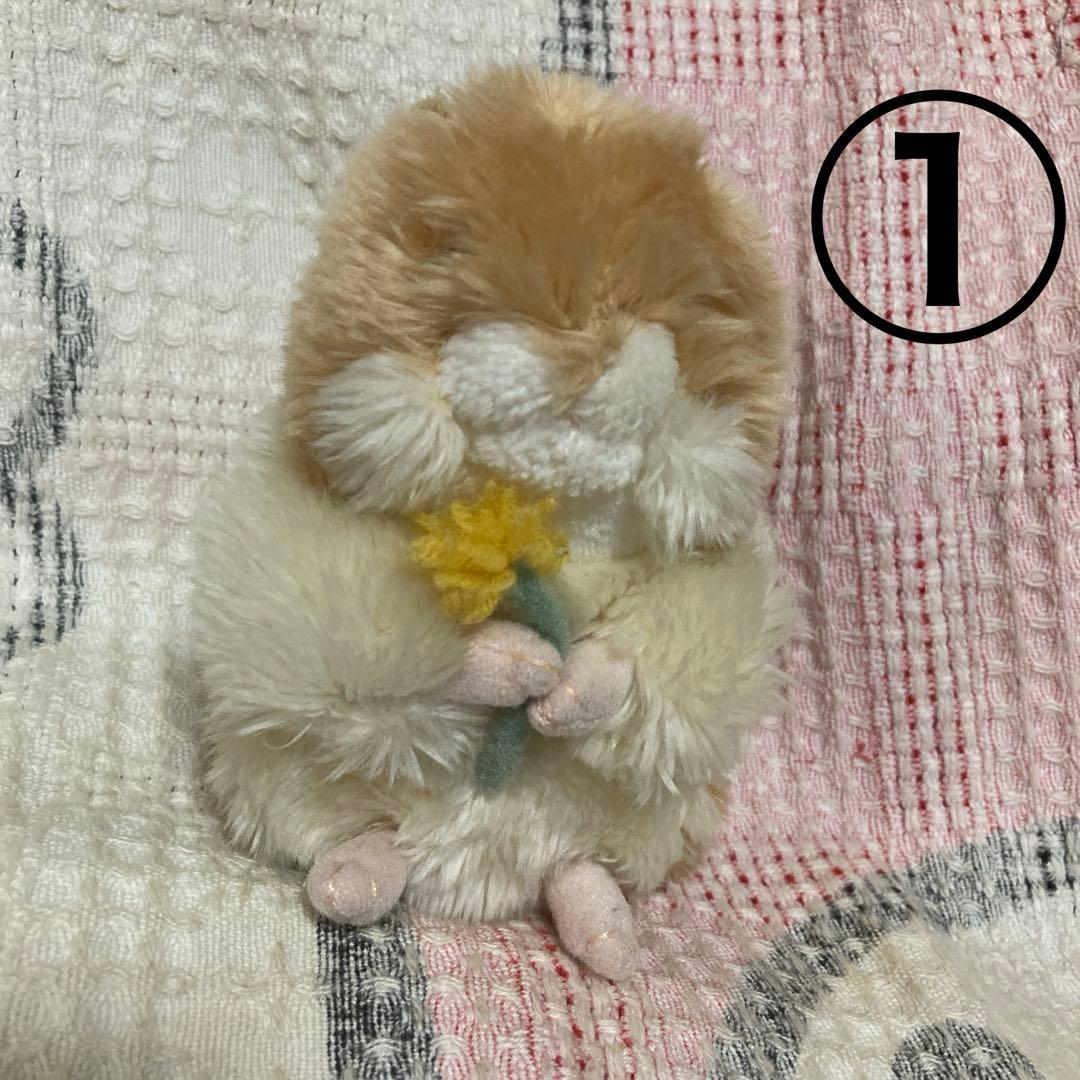 モンスイユ　ハムスター　ぬいぐるみ　2コセット 中古品　バラ売り不可