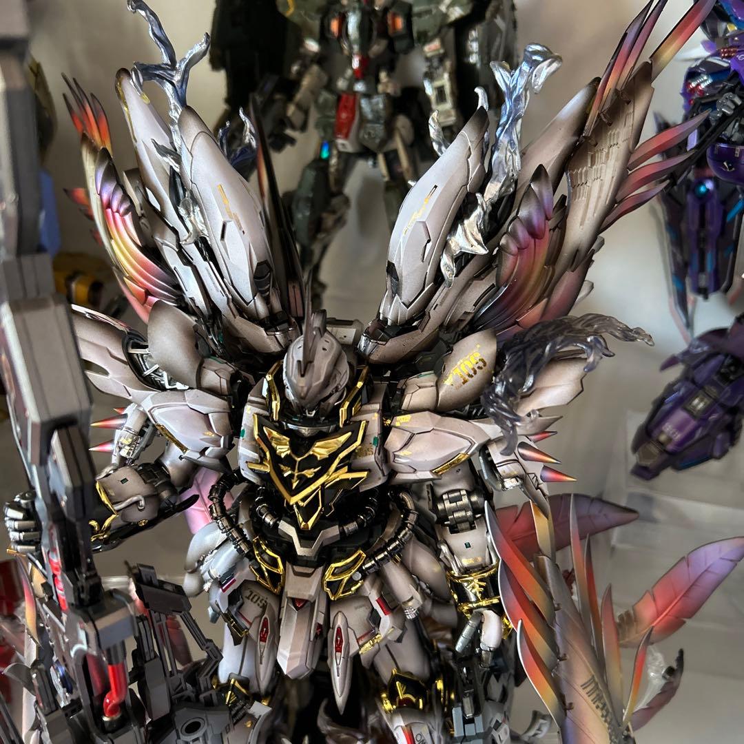 ガンプラ 塗装済み完成品 シナンジュ 修正改造