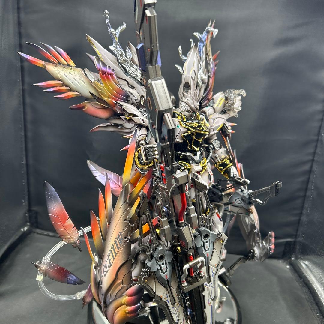 ガンプラ 塗装済み完成品 シナンジュ 修正改造
