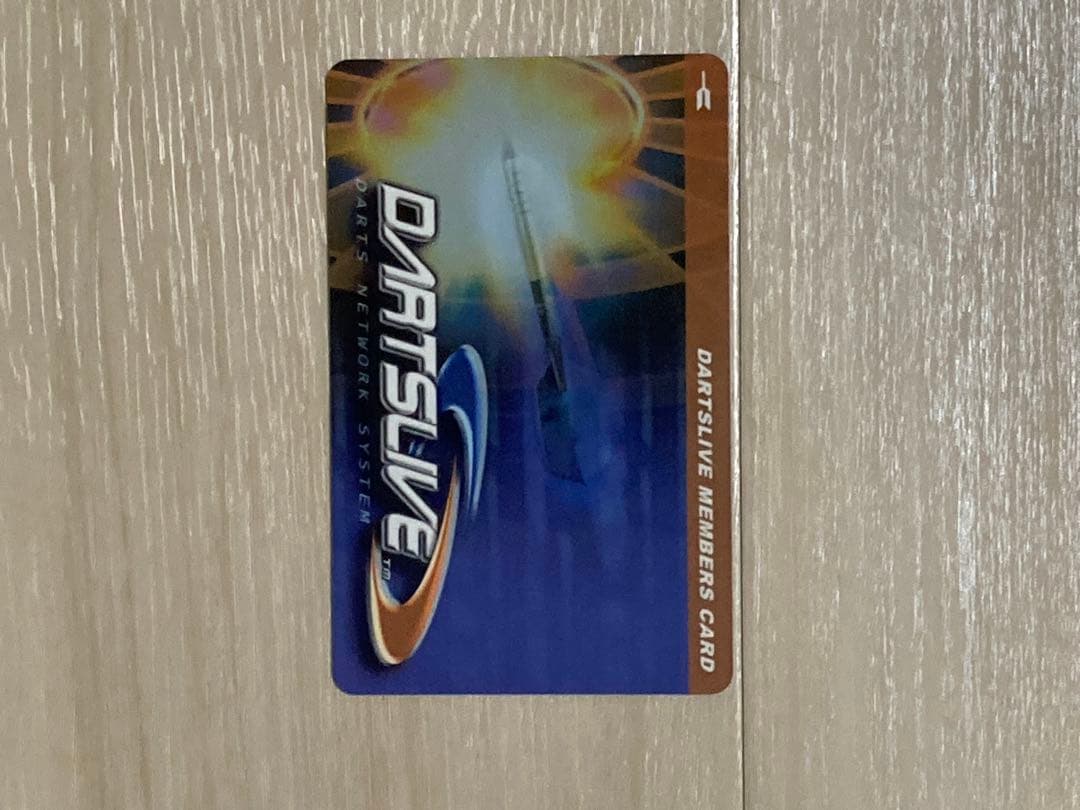 ダーツライブカード　DARTSLIVE Card 初期
