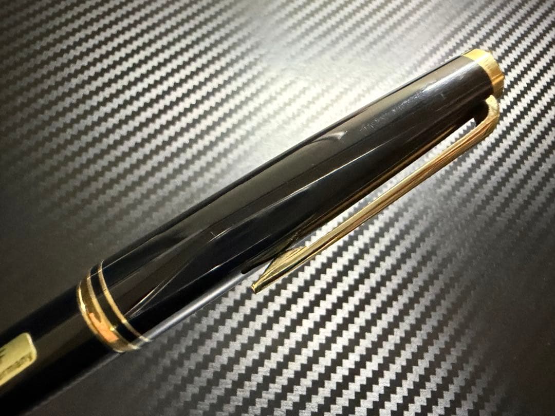 極美品 モンブラン No.221 ブラック EF 極細字 万年筆