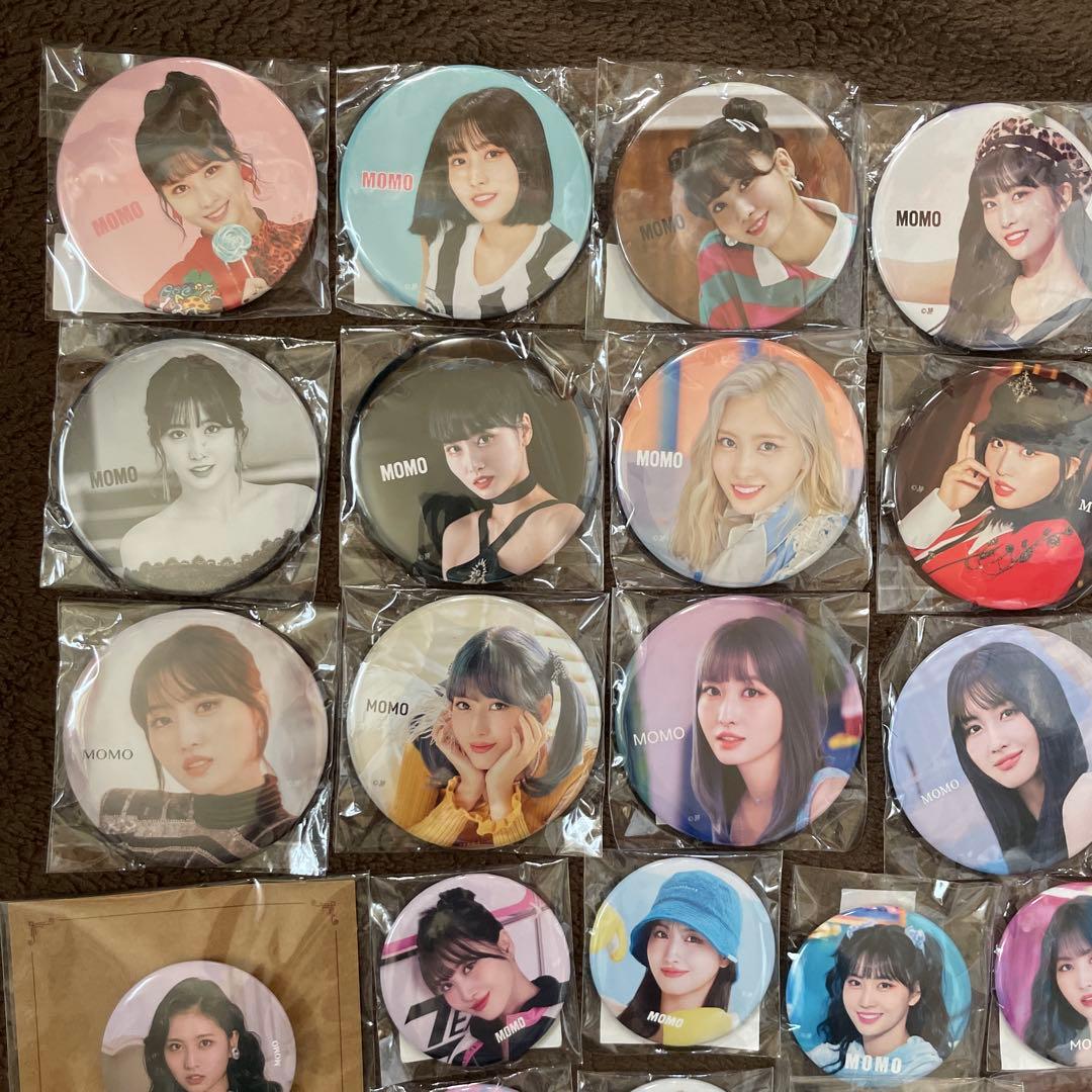 モモ　缶バッジ　缶バッチ　36点セット　まとめ売り