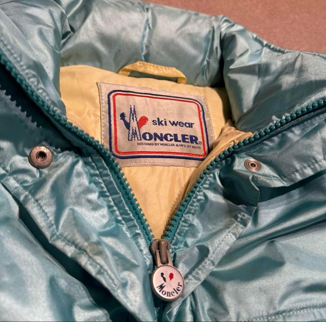 Moncler モンクレール　ブルゾン　ダウンジャケット　ビンテージ　スキー