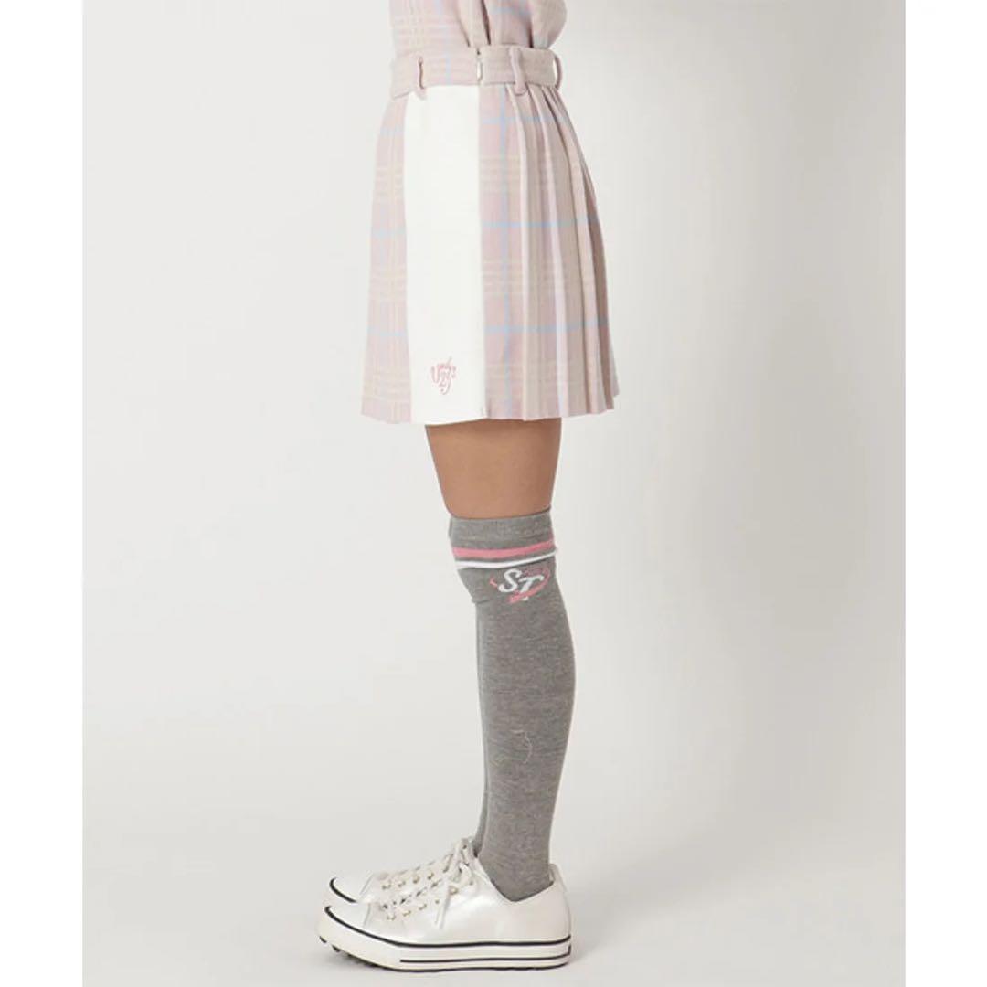 Samantha Thavasa UNDER25 セットアップ　ニット　チェック