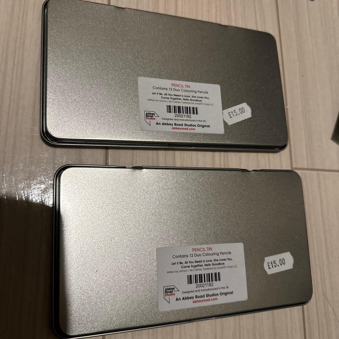 abbey road studios イギリス　色鉛筆　新品　2点セット