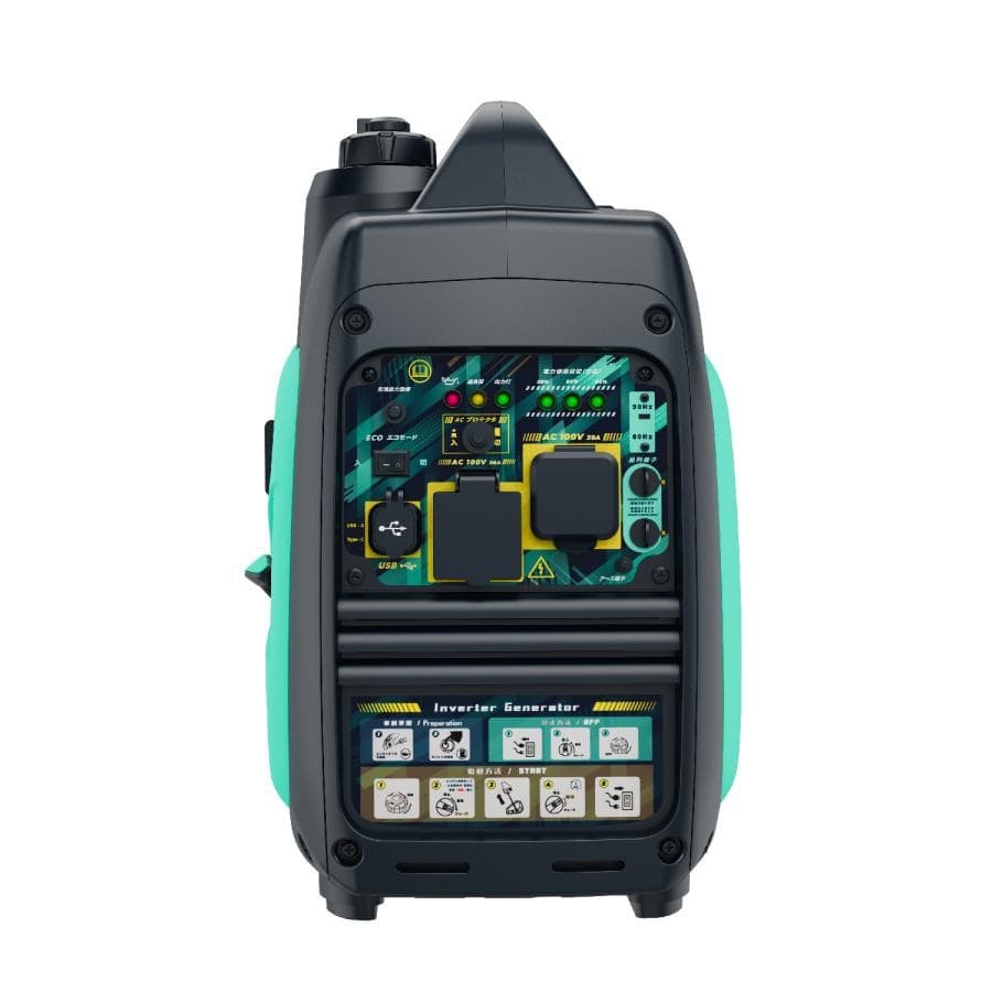 インバーター発電機 3.0kVA ガソリン発電機 静音 小型軽量 100V対応