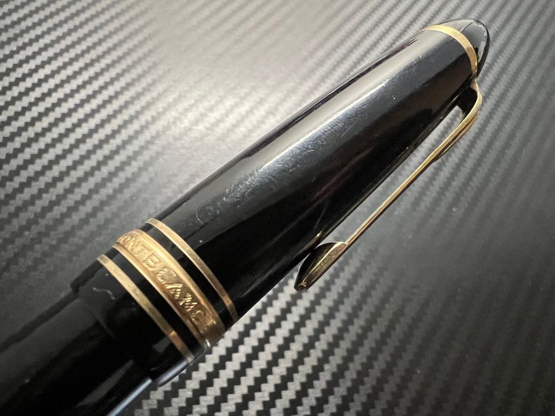 モンブラン 万年筆 極美品 146 18C 全金 EF