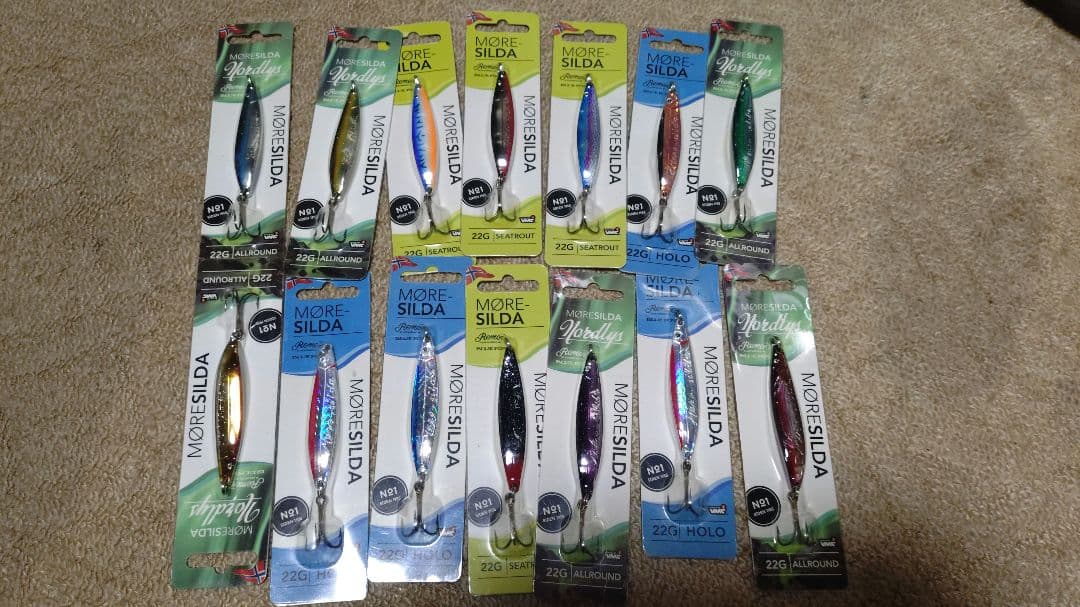 MORESILDA モアシルダ22g 14個セット　新品未使用　サーフシーバス