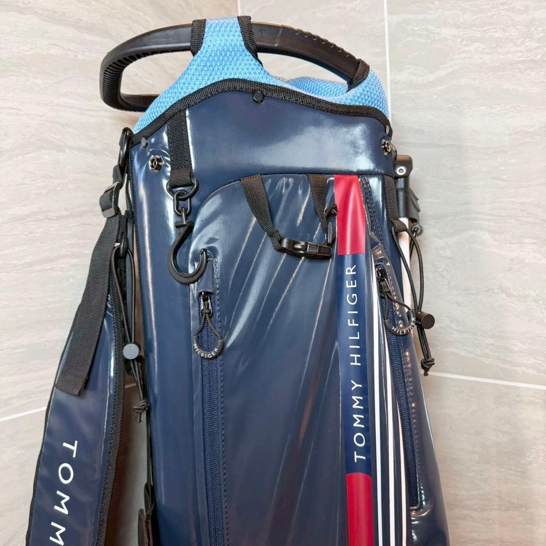トミー ヒルフィガー　トレイン　キャディバッグ　9型