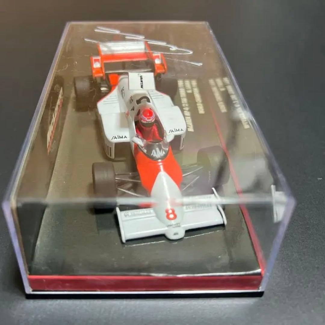 （貴重）F1 McLaren MP4/8 ニキラウダ直筆サイン入1/43