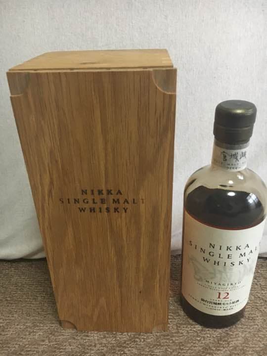 宮城峡　旧ボトル 12年 木箱