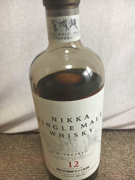 宮城峡　旧ボトル 12年 木箱