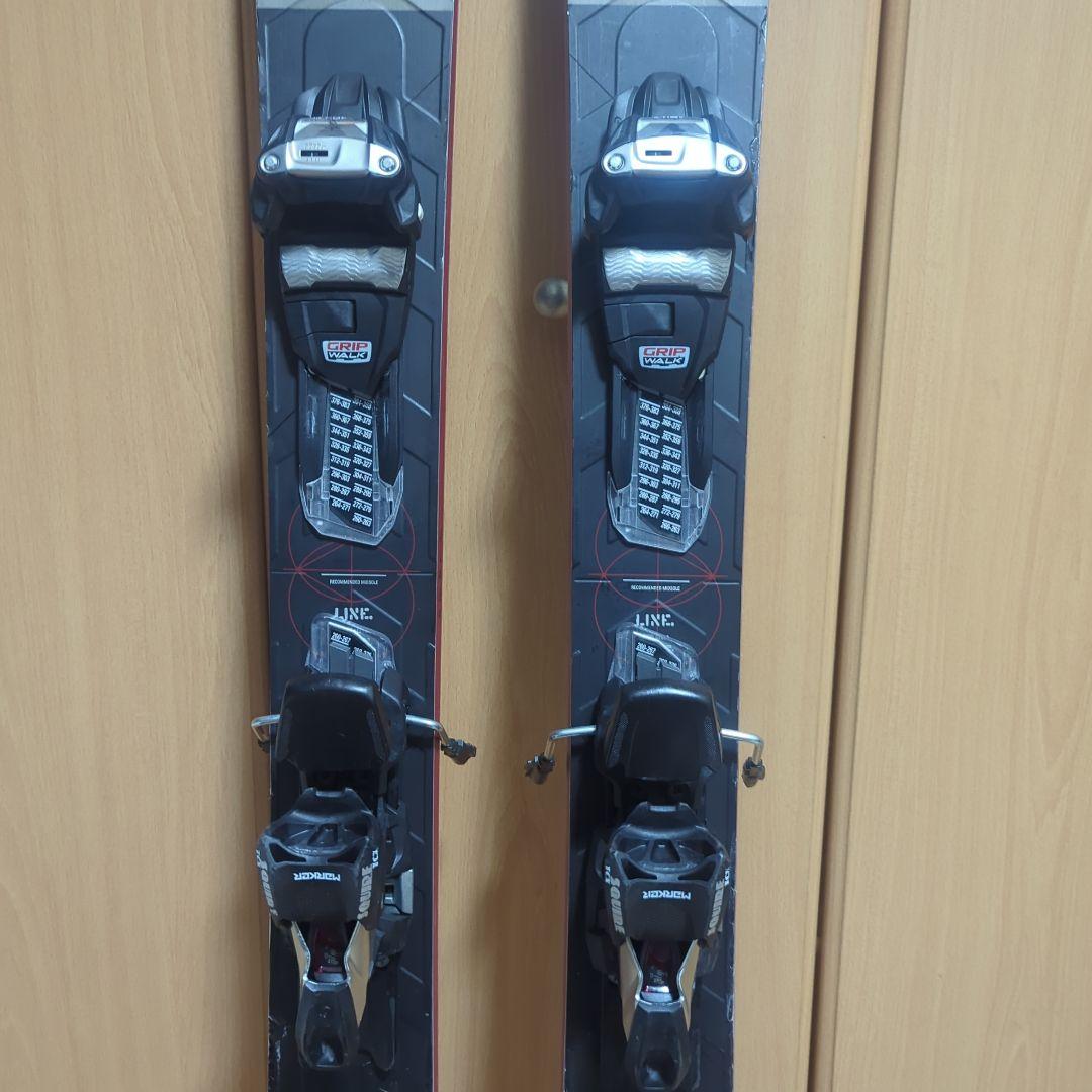 スキー LINE BLADE 169 + MARKER SQUIRE11 TCX