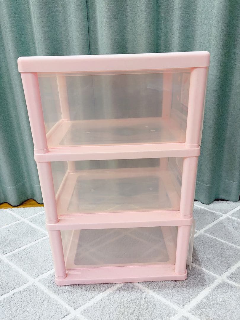 激レア HELLO KITTY 3段衣類収納ケース 2個セット 2003年