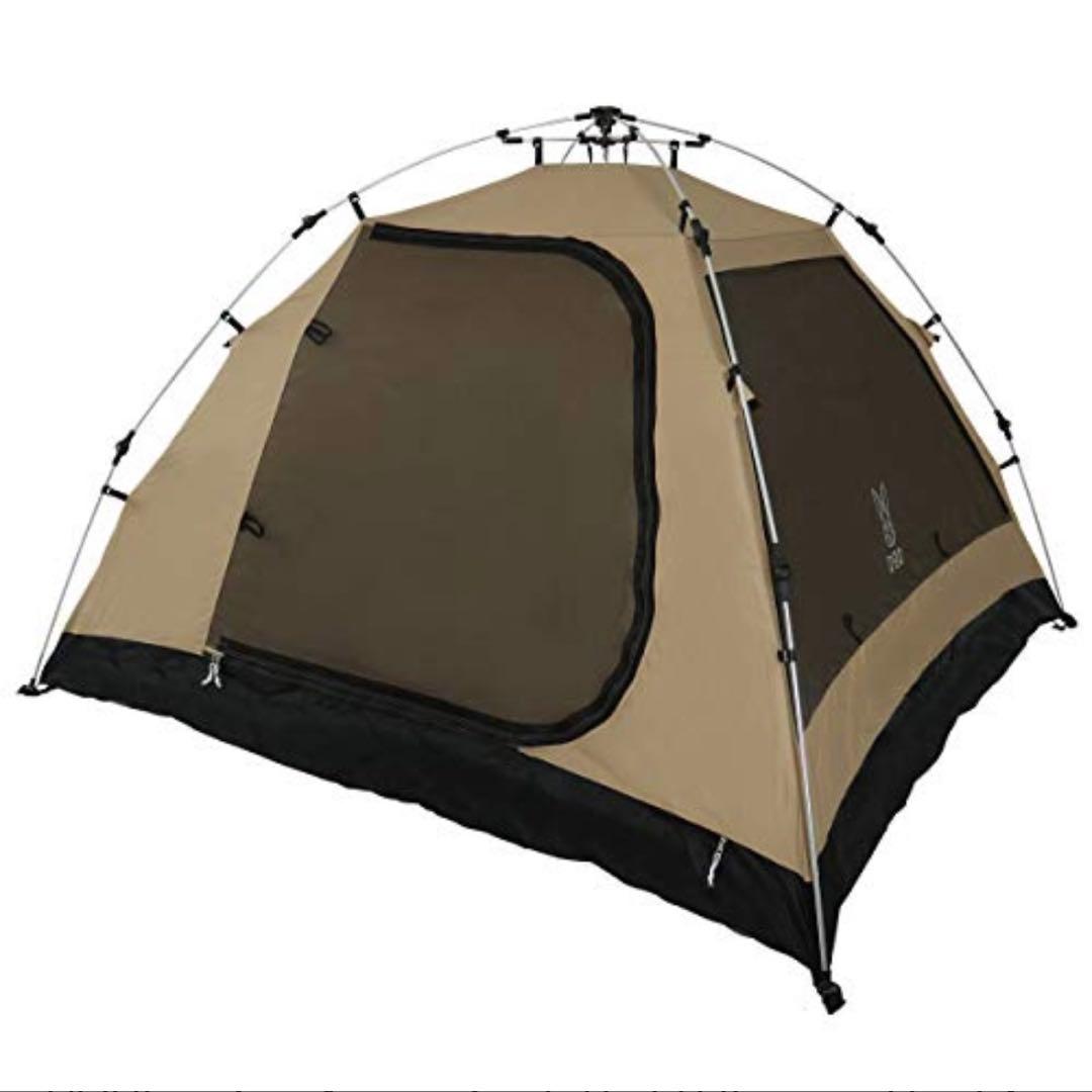 DOD カンガルーテントM ベージュ・ブラック 収納バッグ付き