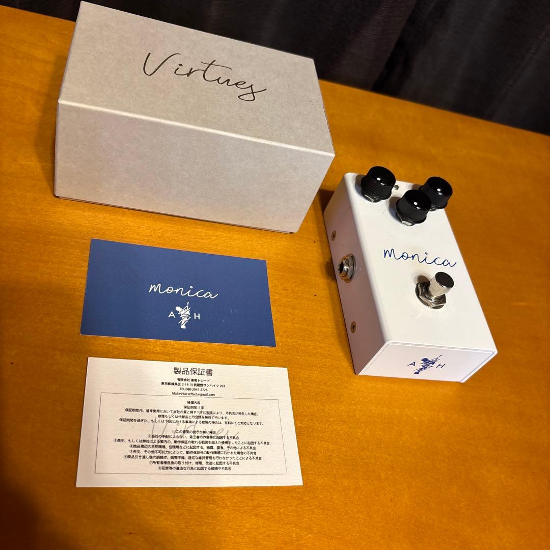 【美品】VIRTUES monica assh 内側サイン入り 写真あり