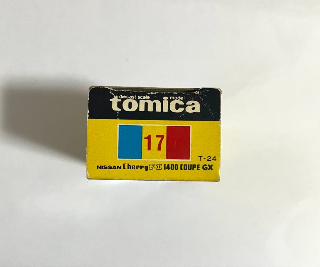 トミカ 17 黒箱 日産チェリー1400クーペGX 日本製当時物
