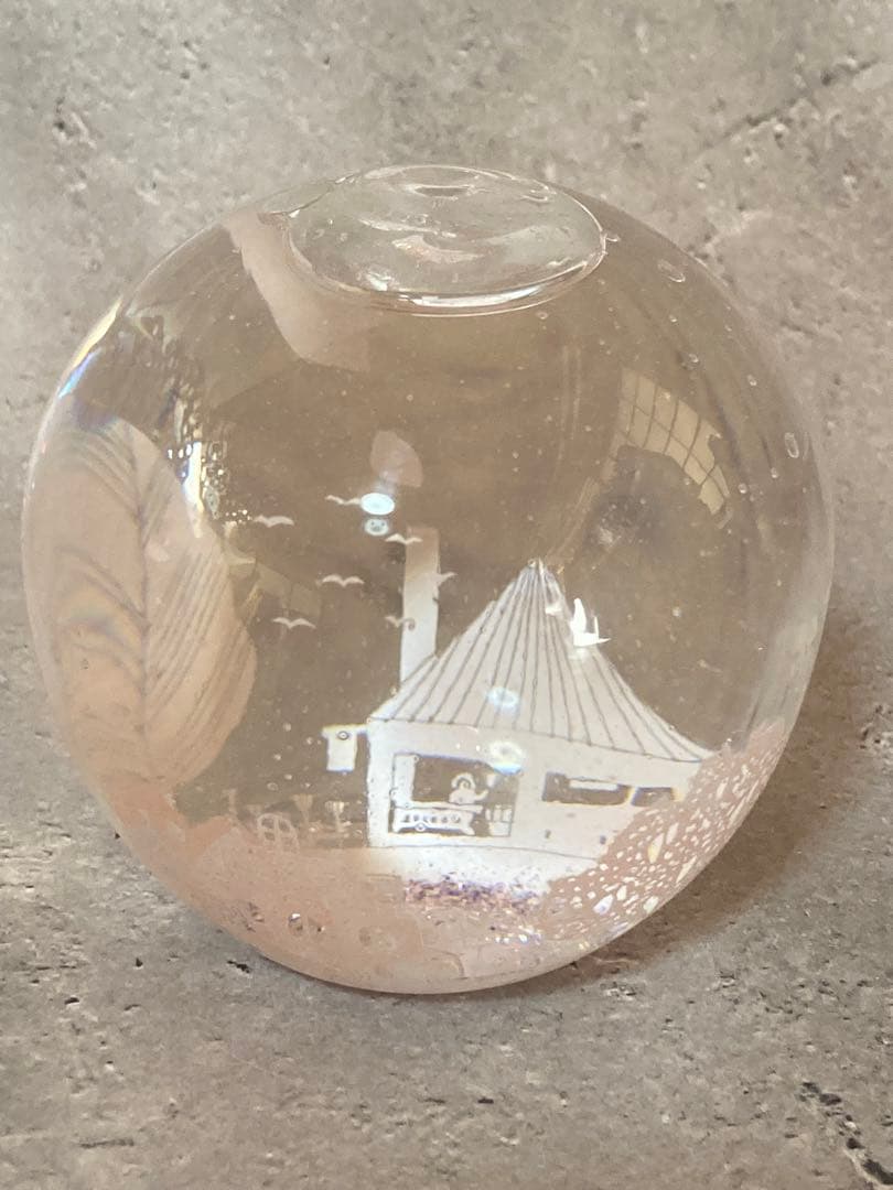 金津沙矢香さん　スノードーム　春