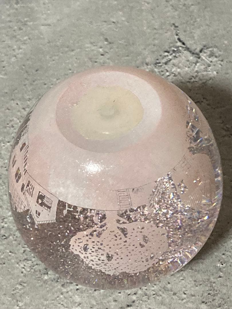 金津沙矢香さん　スノードーム　春