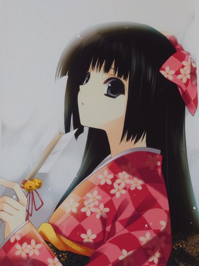 【希少 サイン入り】鈴平 ひろ「雪灯り」 版画 アート