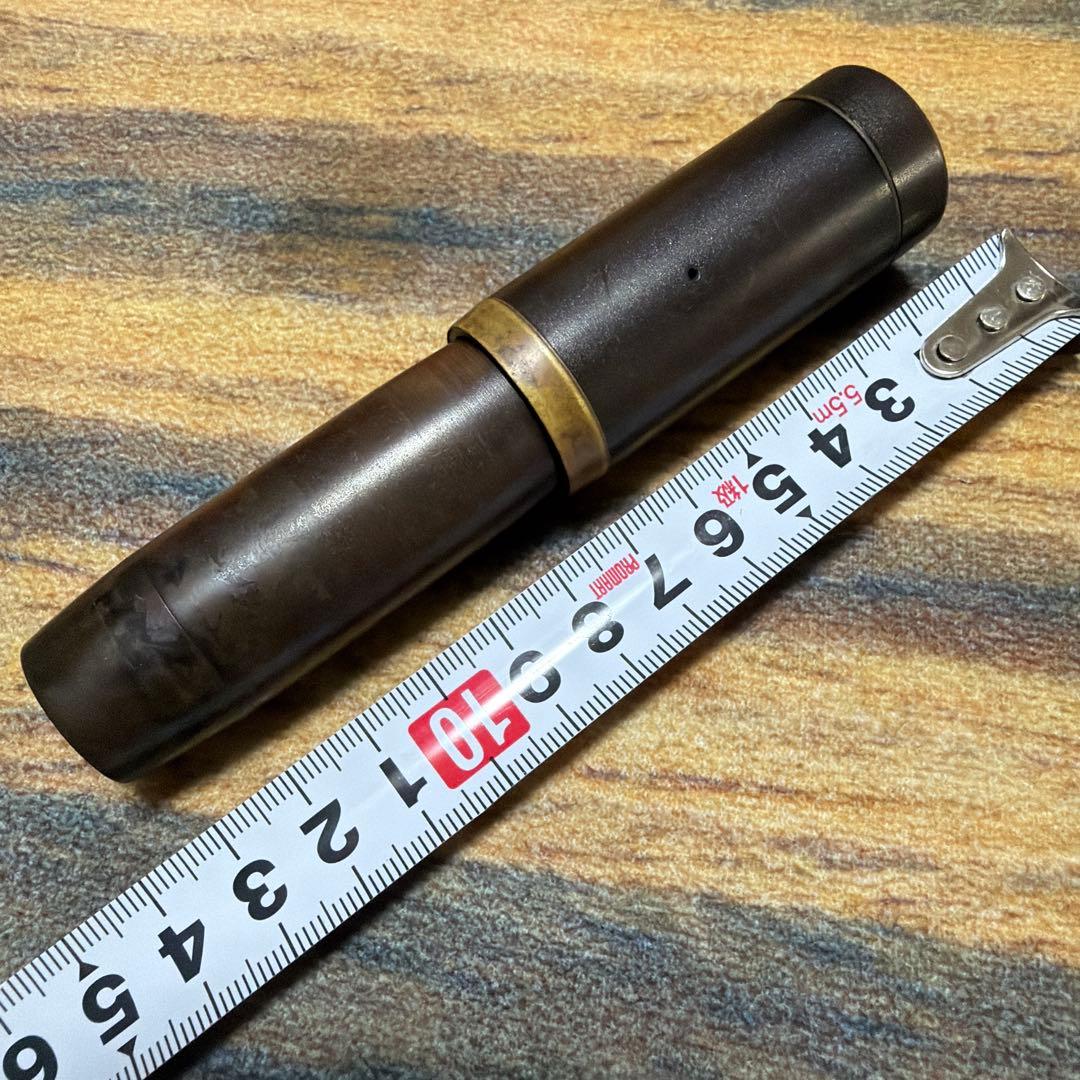 ジャンボペン　万年筆 金色ペン先 黒色本体　ワランテッド　14K